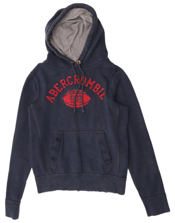 Abercrombie & Fitch Ženska majica s kapuljačom s kapuljačom UK 16 Velika tamnoplava