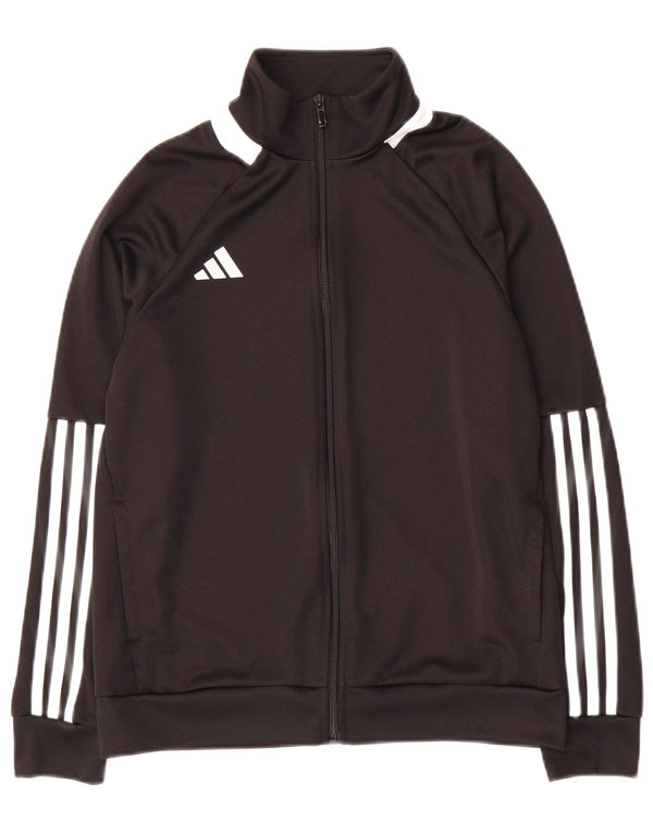 Gornja jakna za trenirku Adidas Boys Aeroready 13-14 godina Black Colourblock