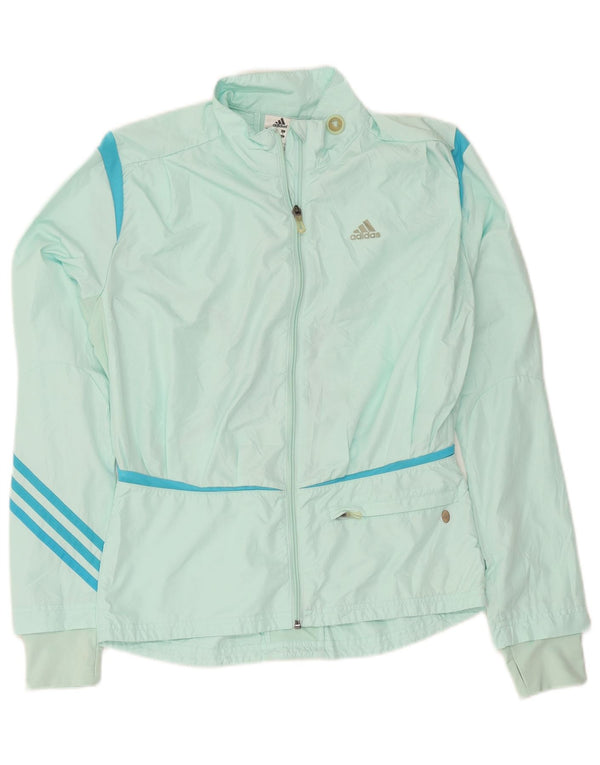 Adidas ženska trenirka gornja jakna UK 12 srednje zelena poliester sport