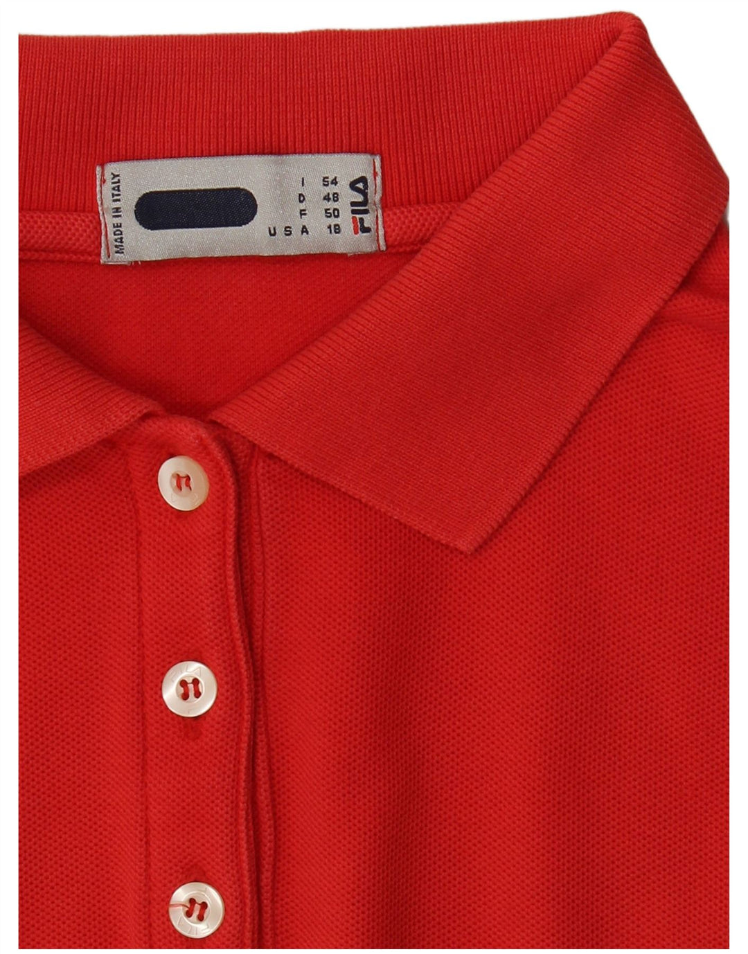 FILA ženska polo majica IT 54 3XL crvena