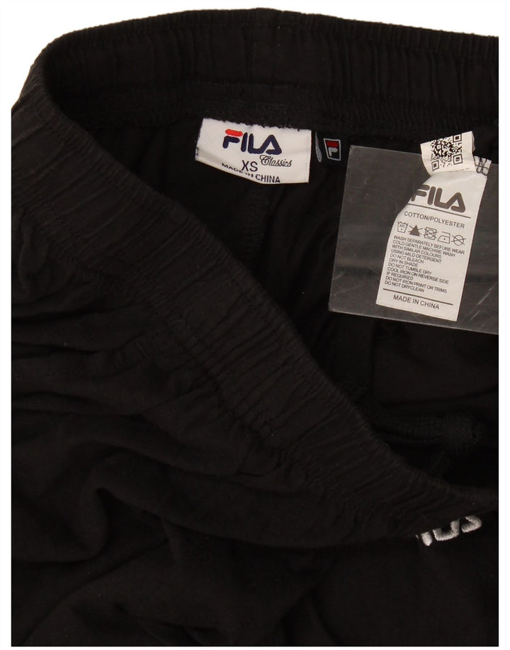 Fila muške trenirke XS crne pamučne hlače