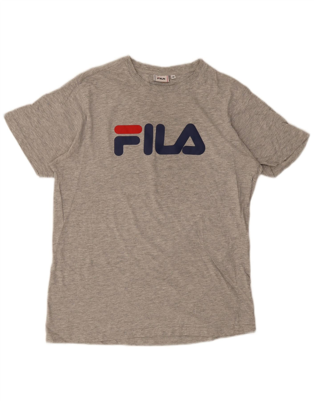 Fila muška majica kratkih rukava s grafičkim motivima srednje siva s mrljama