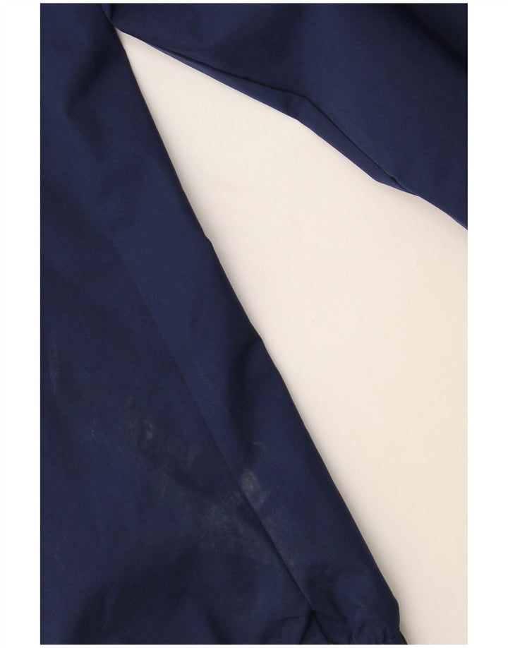 Adidas kišna jakna s kapuljačom za dječake 11-12 godina tamnoplava poliester