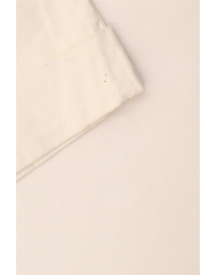 CALVIN KLEIN Ženske uske Capri hlače US 12 Large W34 L19 Off White