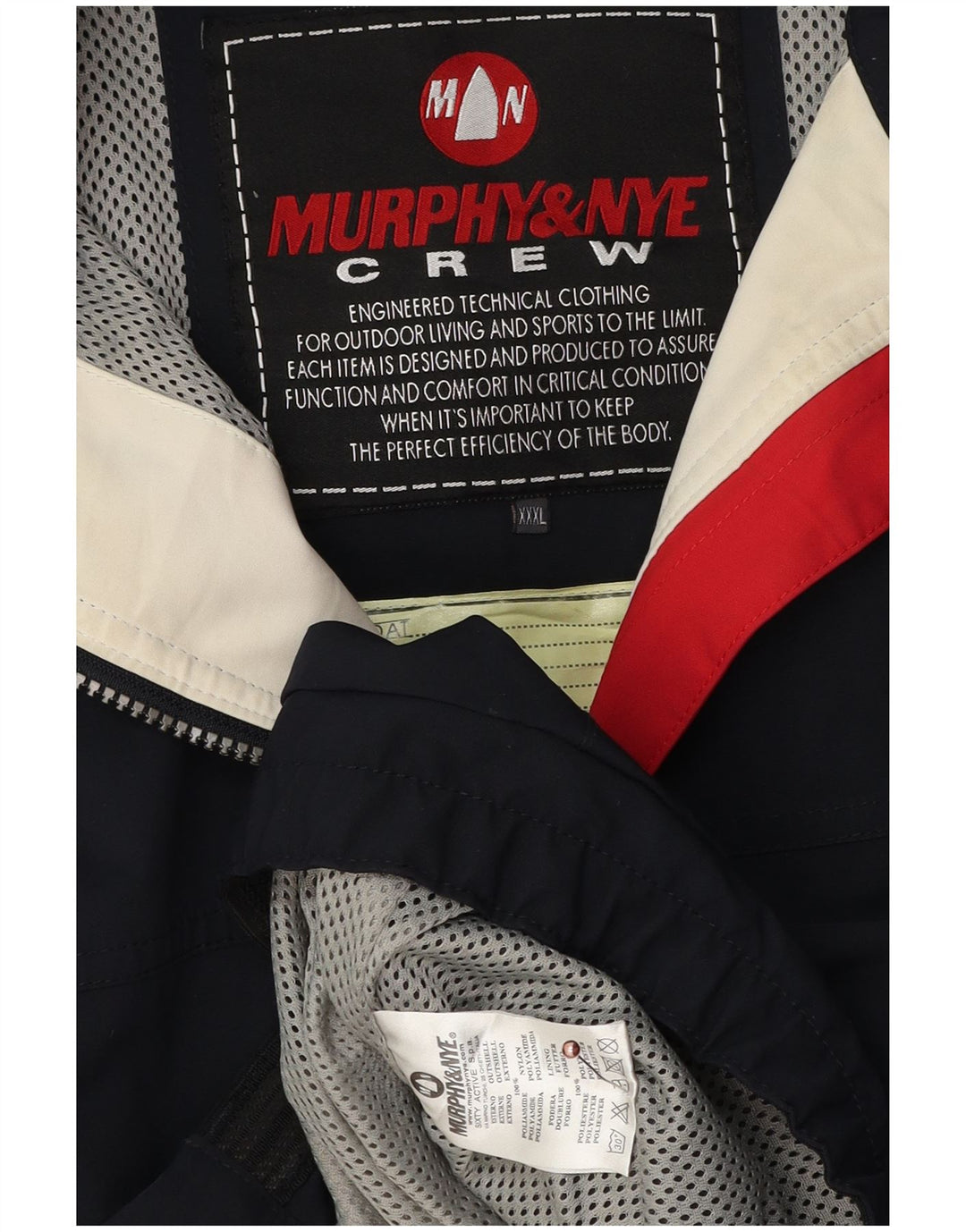 Murphy & Nye muška vjetrovka jakna UK 44 2XL tamnoplava boja