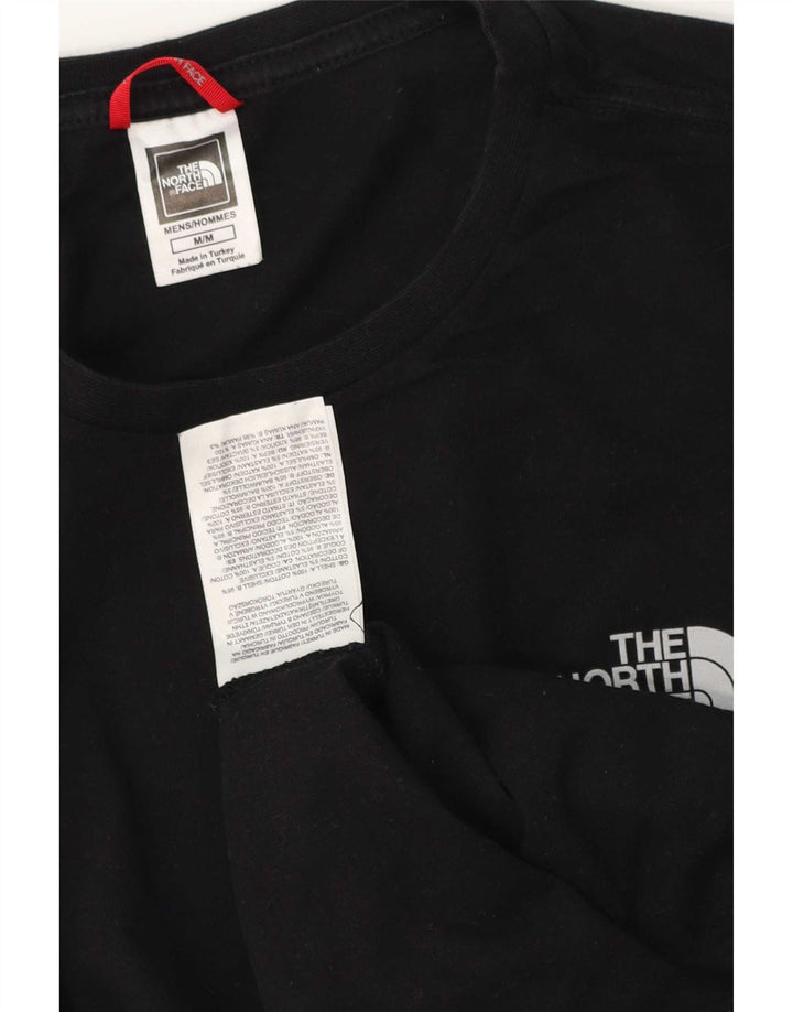 The North Face muška majica kratkih rukava srednji crni pamuk