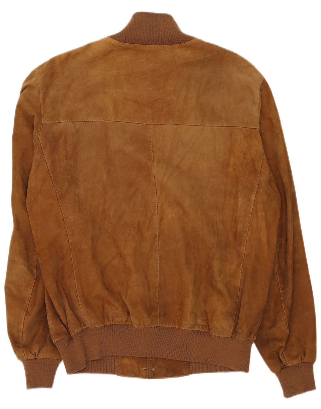 Vintage muška bomber jakna od brušene kože UK 40 velika bež koža