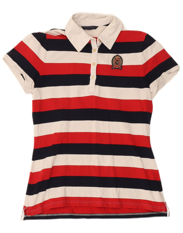 Tommy Hilfiger ženska polo majica za ragbi UK 12 srednje raznobojne pruge