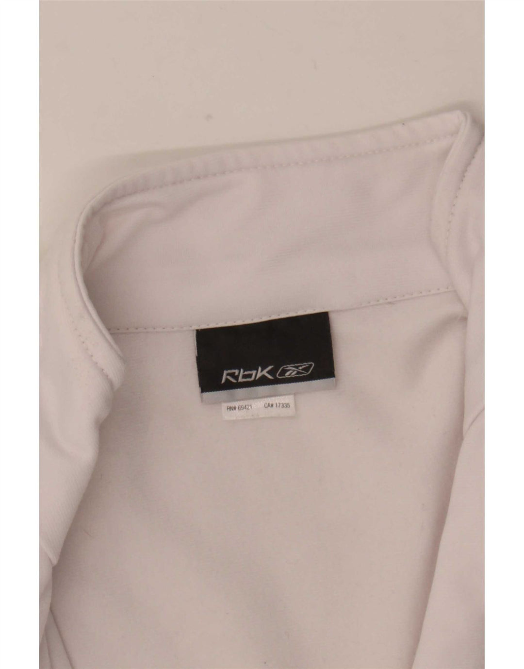 Reebok ženska gornja jakna za trenirku UK 12 Medium White Colourblock poliester