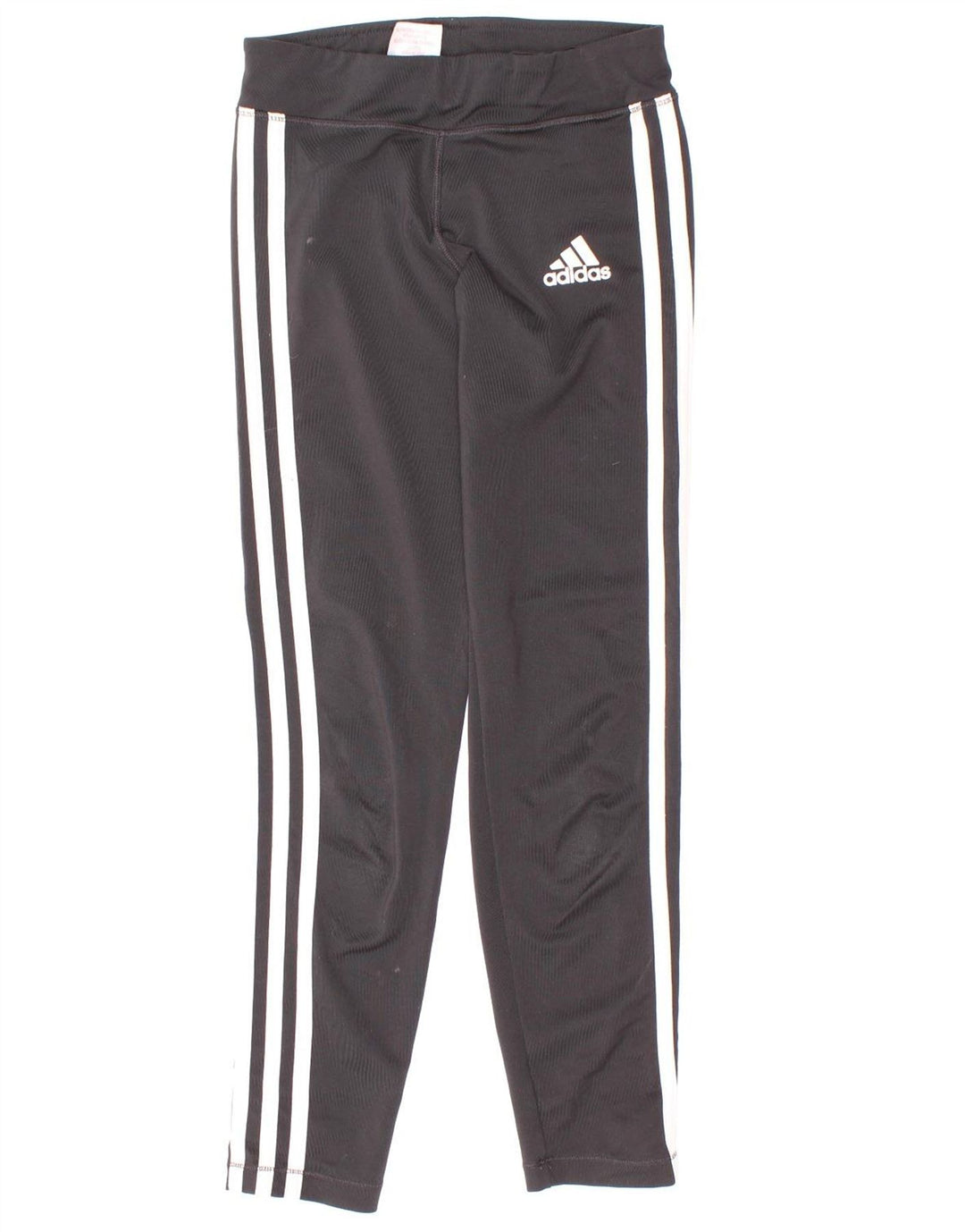 Male crne poliesterske tajice Adidas Climalite za djevojčice 9-10 godina