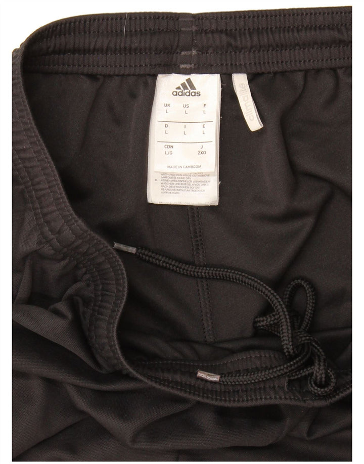 Adidas muške sportske kratke hlače Climalite, veliki crni poliester