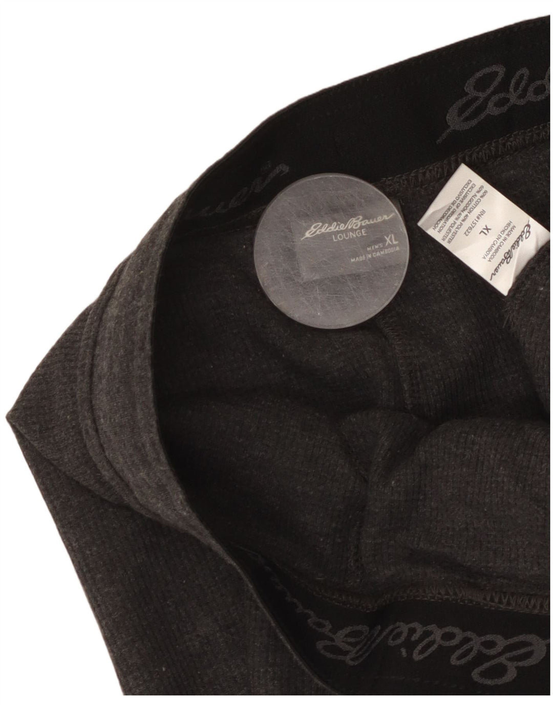 Eddie Bauer Muške sportske kratke hlače XL sivi pamuk