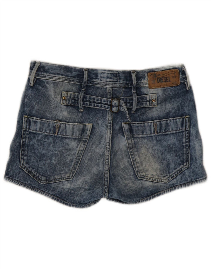 DIESEL Ženske traper hlače Acid Wash W25 XS plavi pamuk