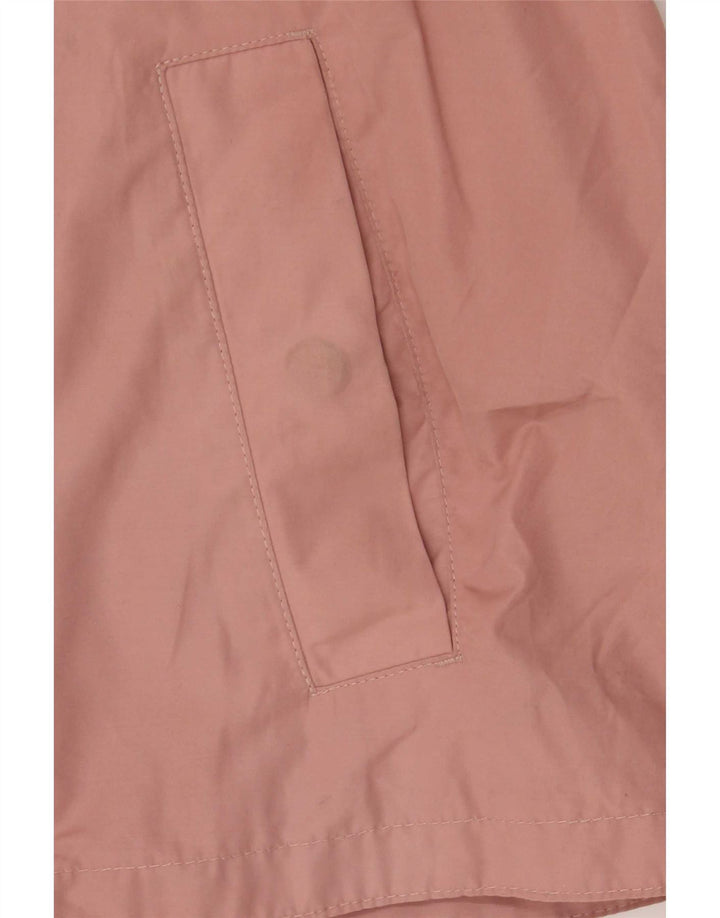Marks & Spencer ženska bomber jakna s kapuljačom UK 14 veliki ružičasti poliester