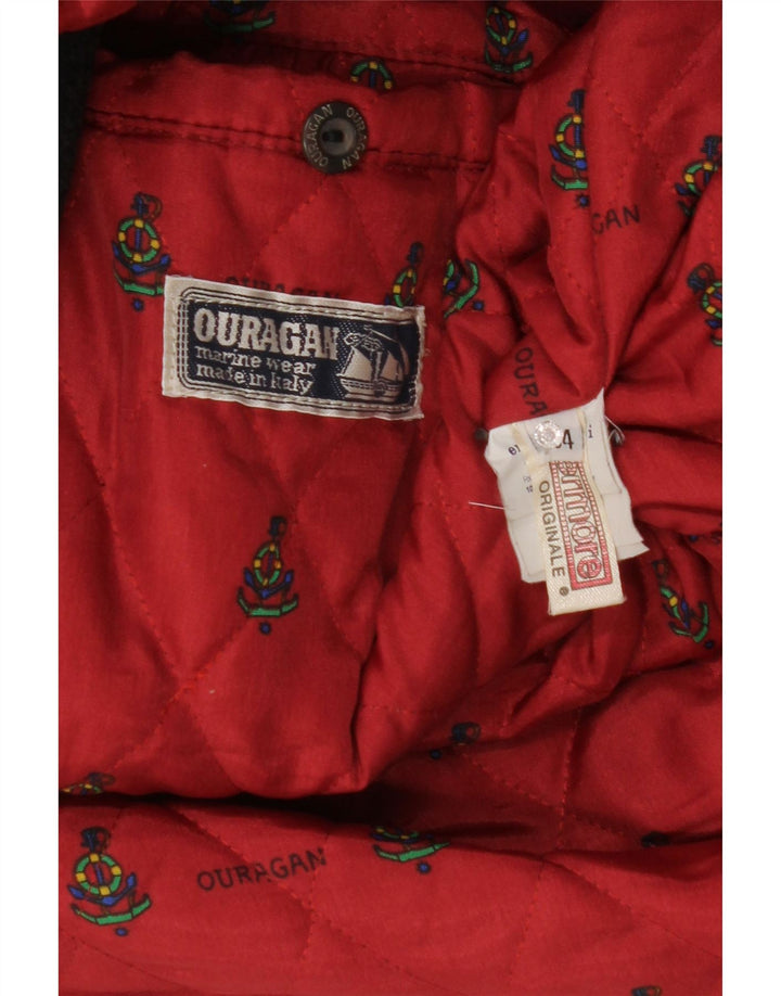 Ouragan muški duffle kaput EU 54 2XL siva vuna