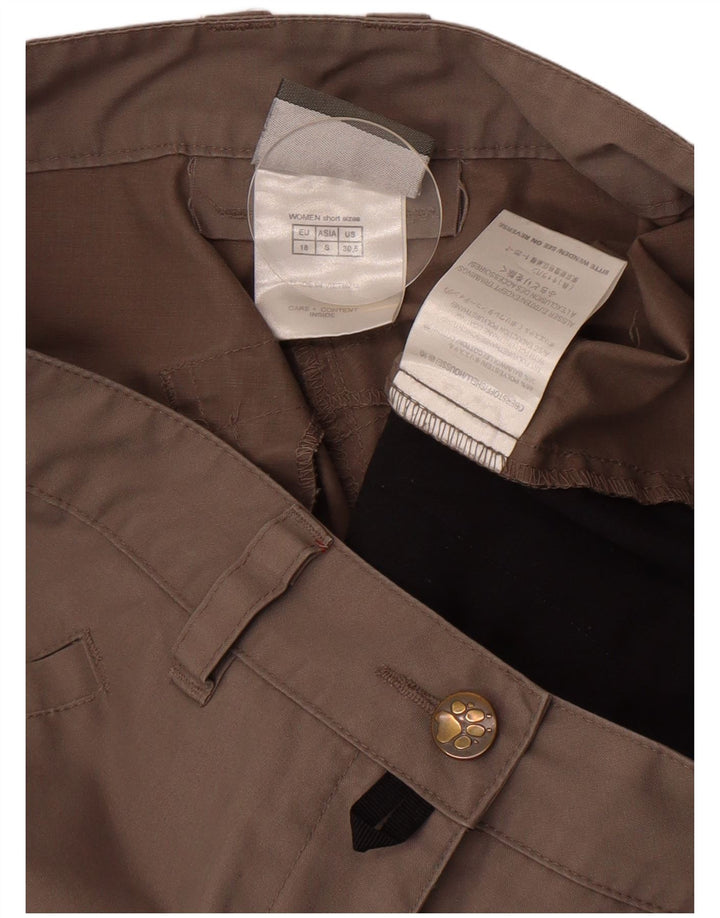 Jack Wolfskin ženske kargo hlače za planinarenje male W28 L29 sivi poliester