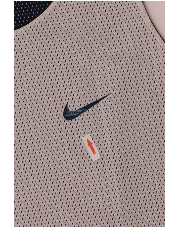Nike muški reverzibilni prsluk XL tamnoplavi poliester