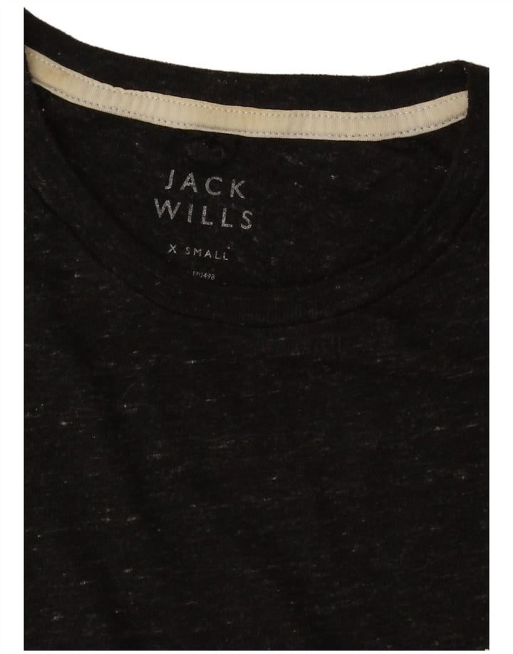 Jack Wills muška majica kratkih rukava XS Black Flected
