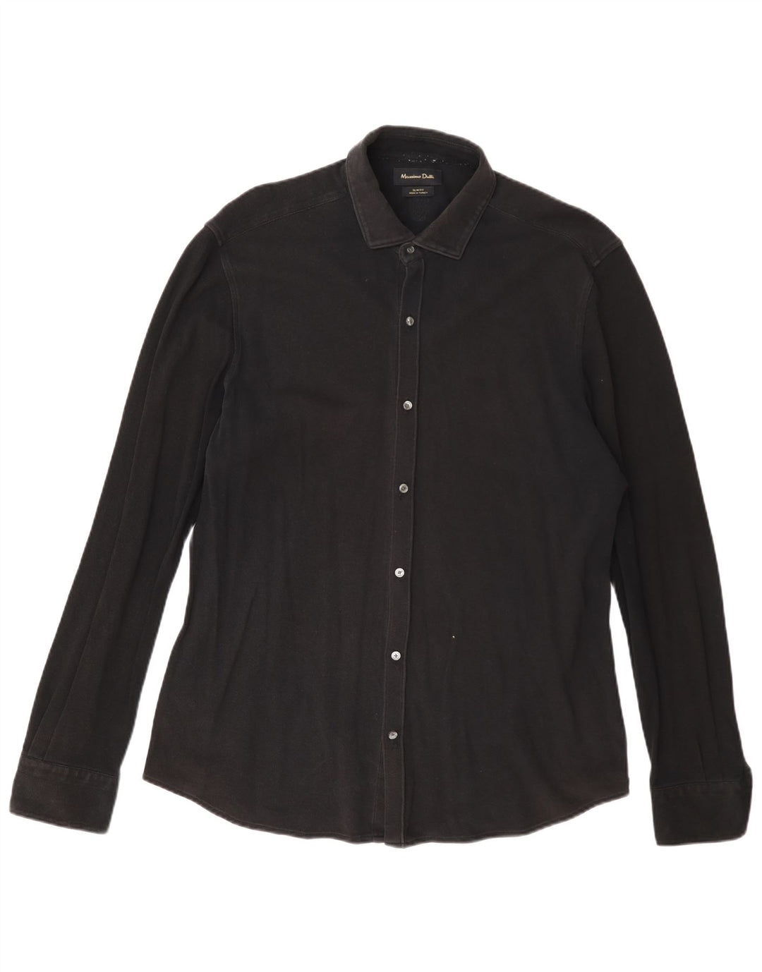 Massimo Dutti muška uska košulja XL crna