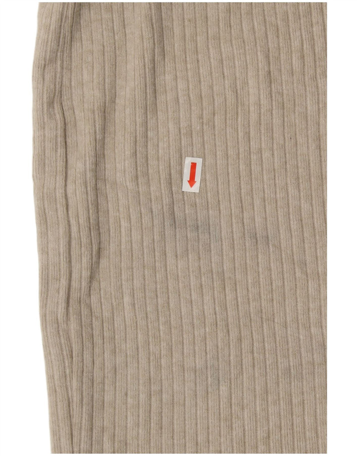 ZARA ženska midi suknja visokog struka velika W30 siva viskoza