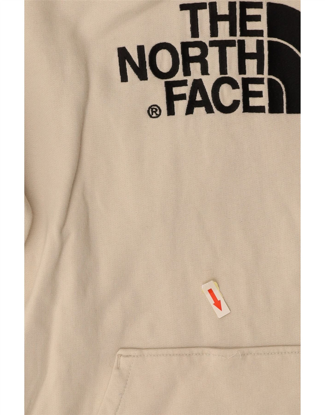 THE NORTH FACE Ženska majica s kapuljačom s kapuljačom UK 10 Small Off White Cotton