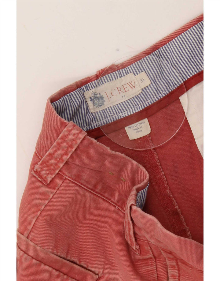 J. Crew muške chino kratke hlače srednje veličine W31, crveni pamuk