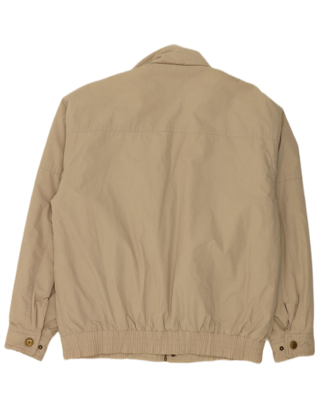 Vintage muška bomber jakna UK 42 XL bež poliester u boji