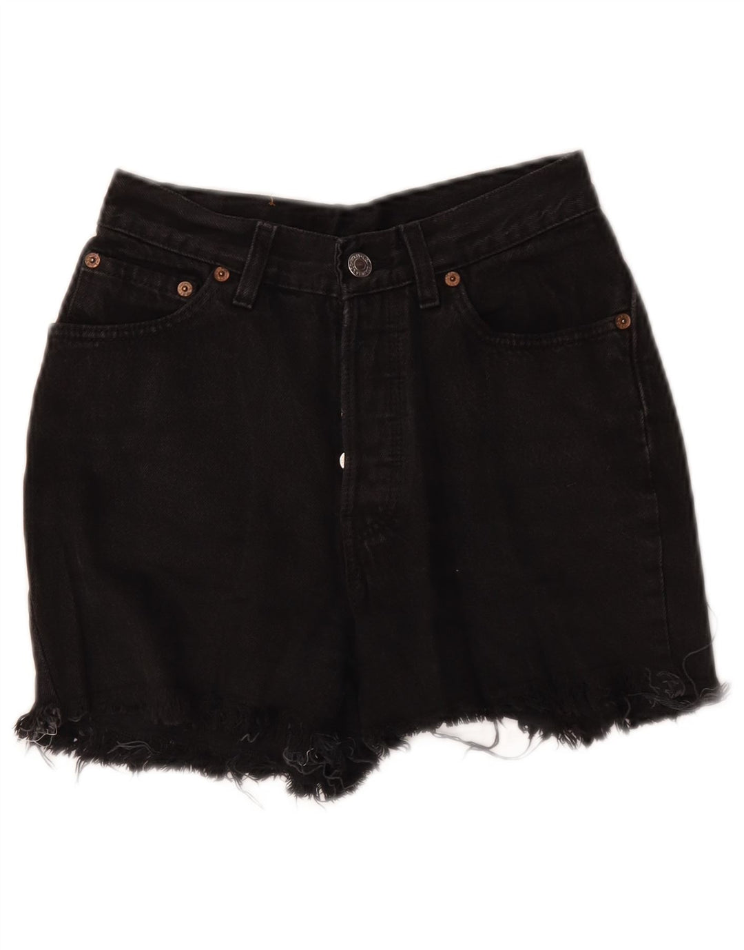 Levi's ženske kratke traper hlače W24 XS crne