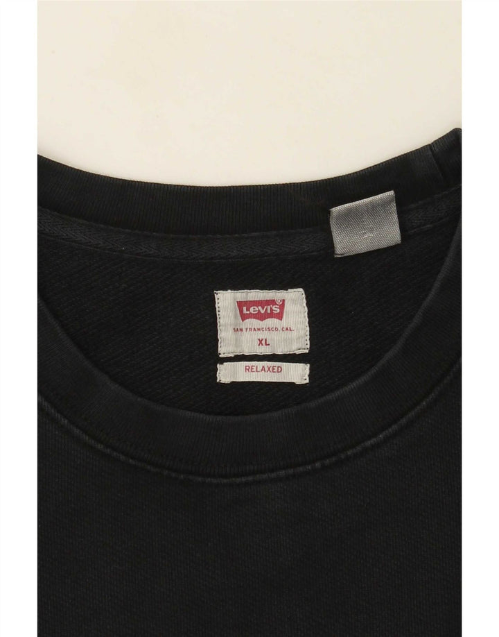 Levi's muška majica opuštenog kroja XL crna