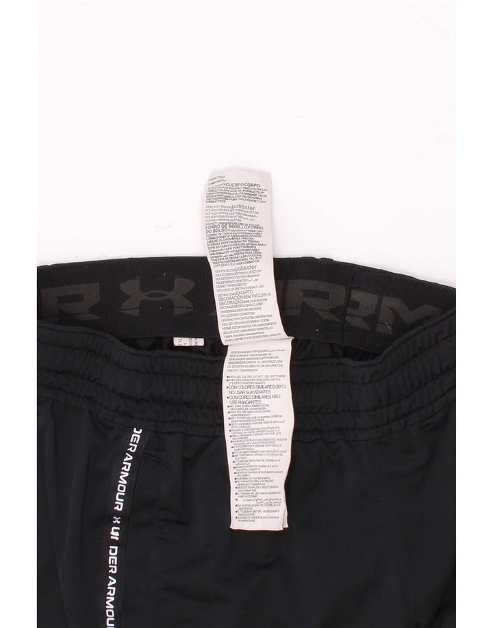 Under Armour Boys Graphic Sport Shorts 7-8 Years Small Black Poliester