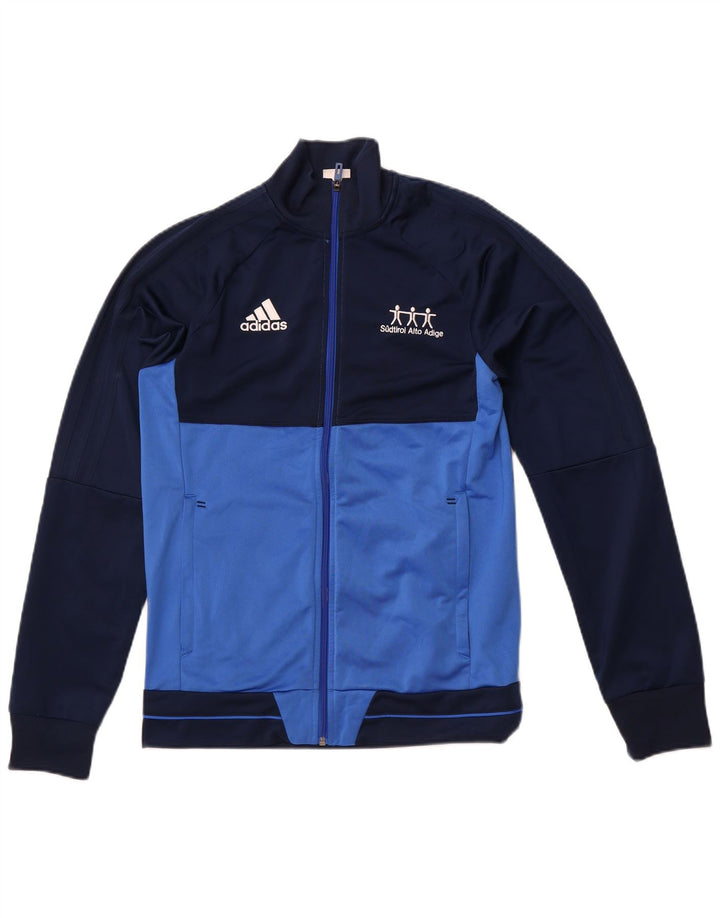 ADIDAS muška gornja jakna trenirke Mala mornarsko plava poliesterska boja
