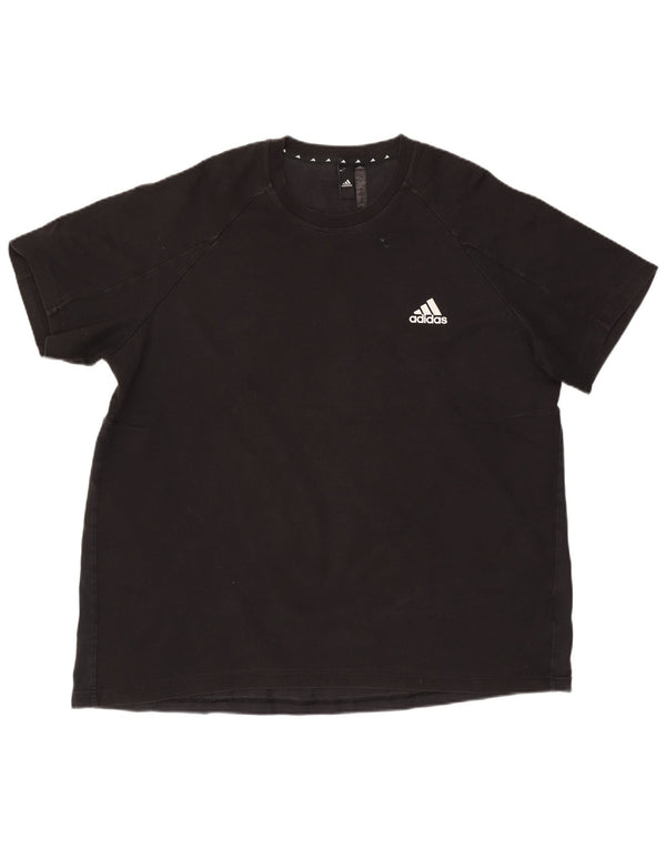 Adidas muška majica kratkih rukava 2XL crni pamuk