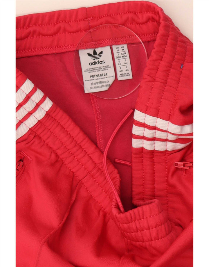 Adidas ženske trenirke hlače UK 14 srednje crvene