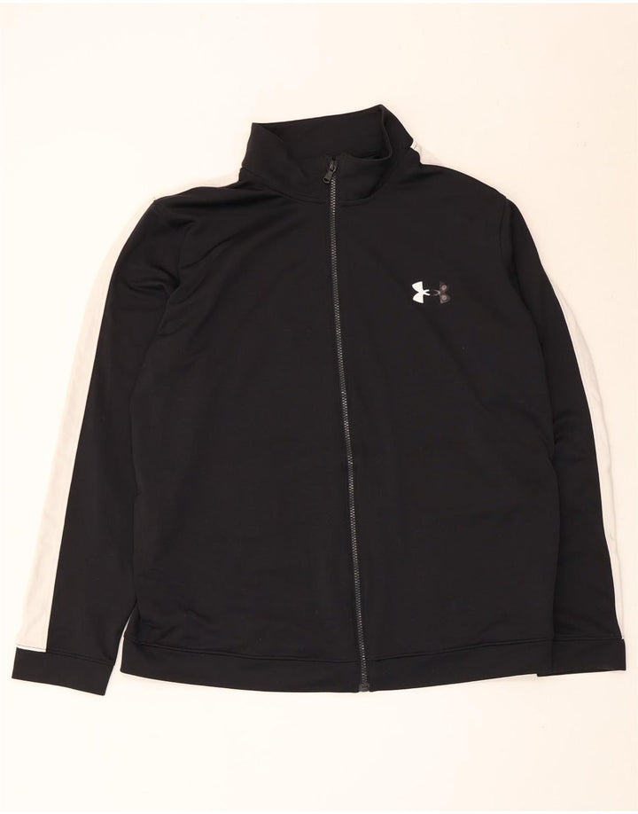Under Armour muška trenirka gornja jakna XL crni poliester u boji