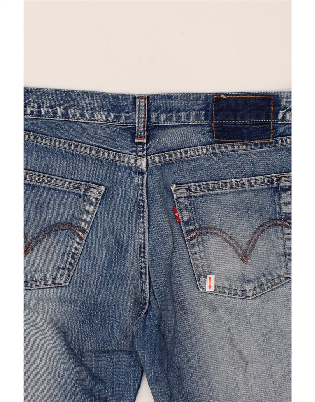 LEVI'S Mens Denim Shorts W30 Medium  Blue Cotton Vintage Levi's and Second-Hand Levi's from Messina Hembry 