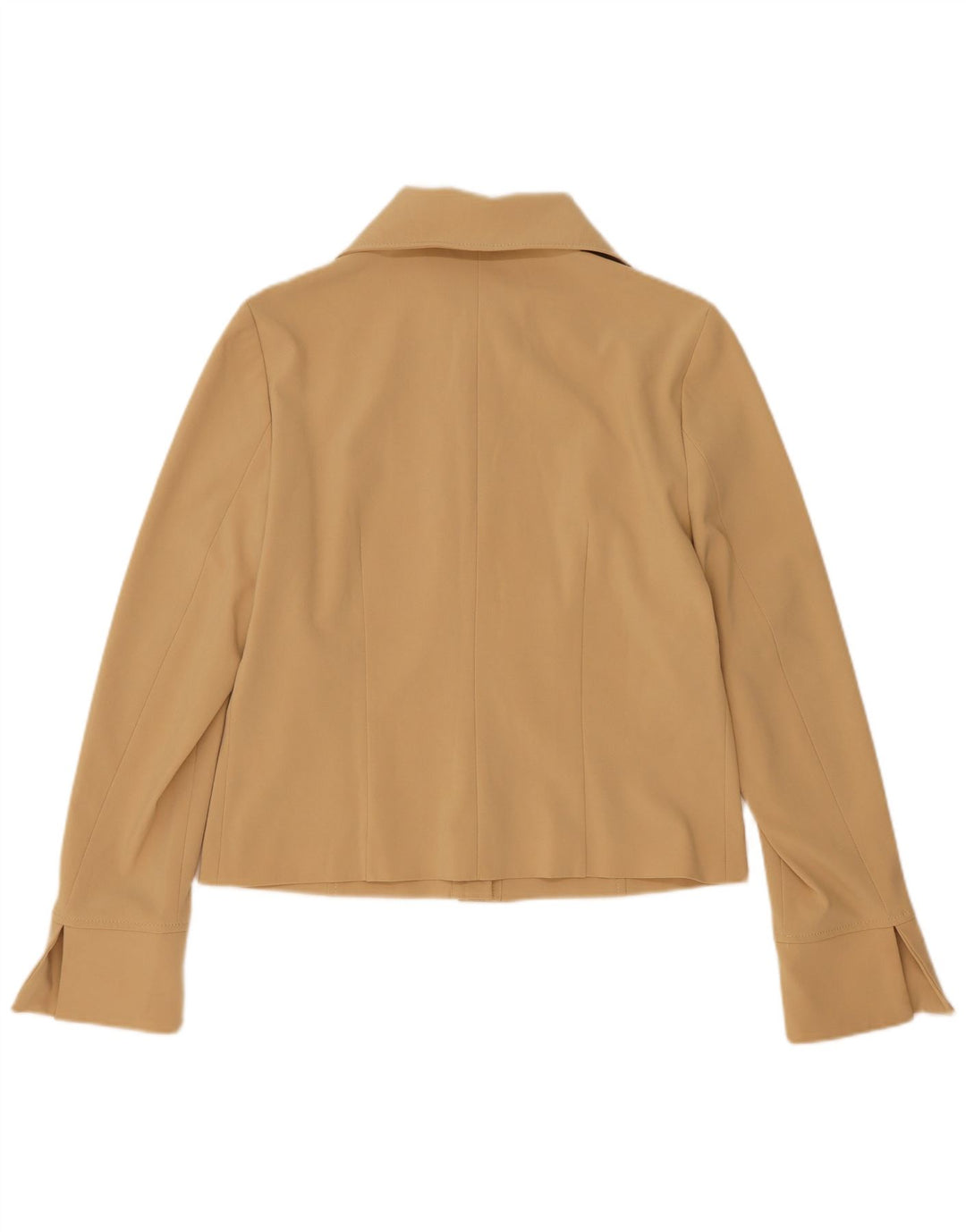 Vintage ženska bomber jakna IT 46 veliki bež poliester