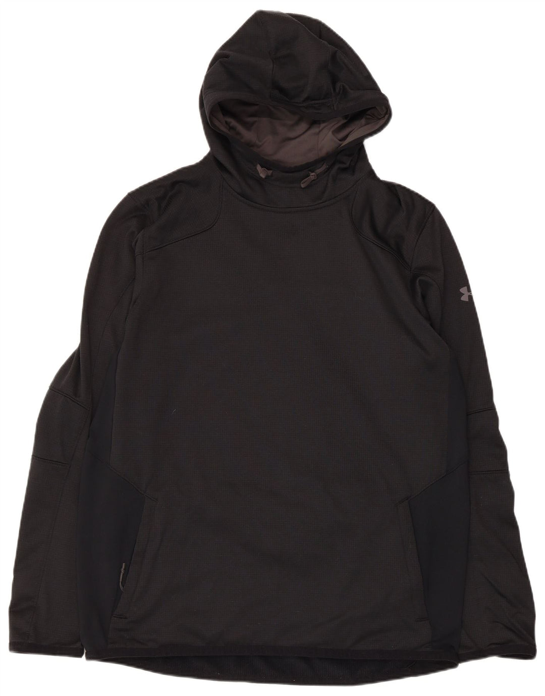 Under Armour muška majica s kapuljačom Cold Gear Veliki crni poliester