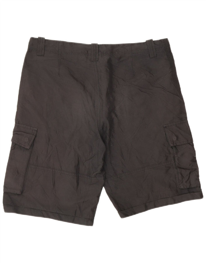DIADORA Mens Italia Cargo kratke hlače male W32 crni poliester