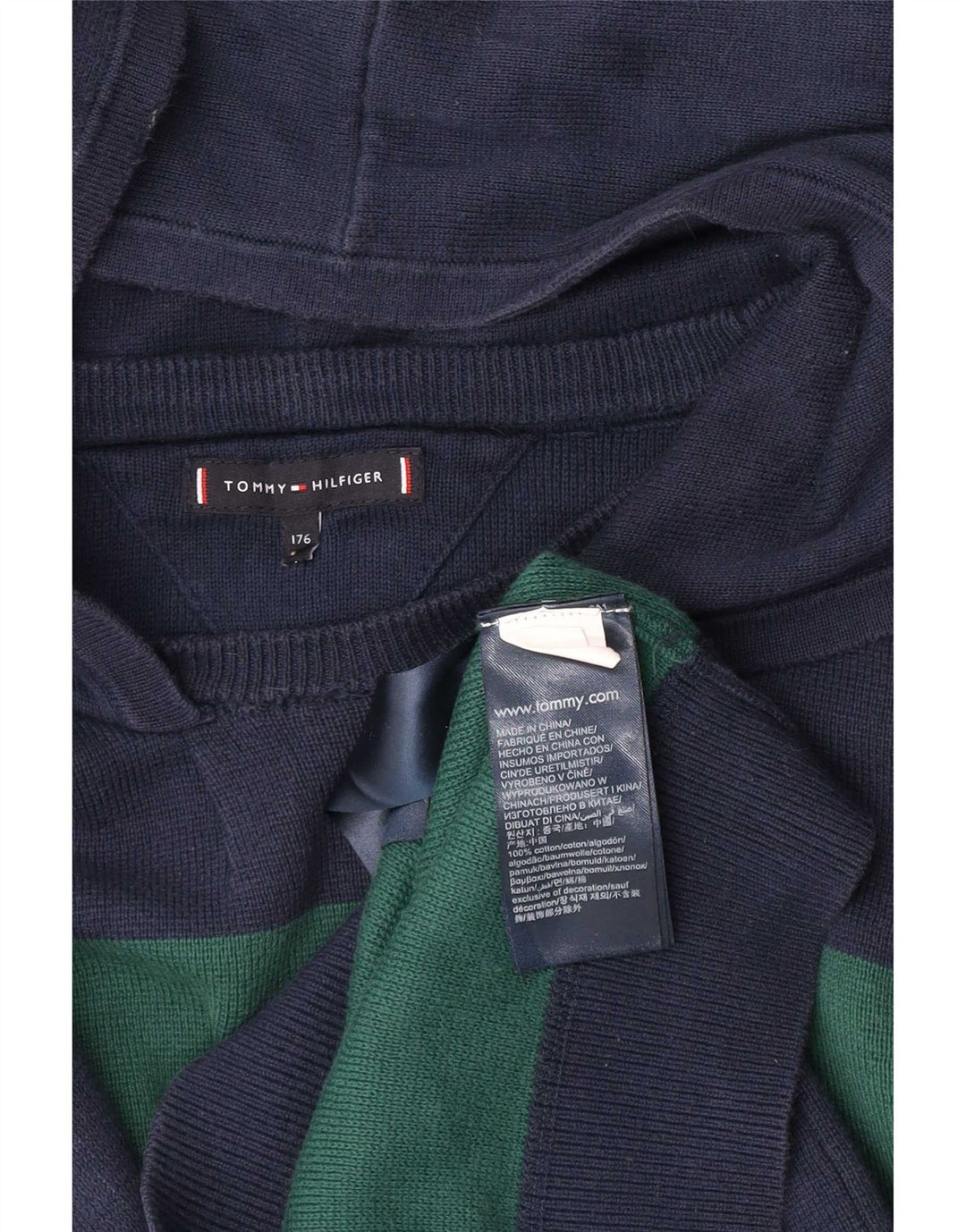 Tommy Hilfiger Boys Graphic Džemper 15-16 godina Raznobojni Colourblock