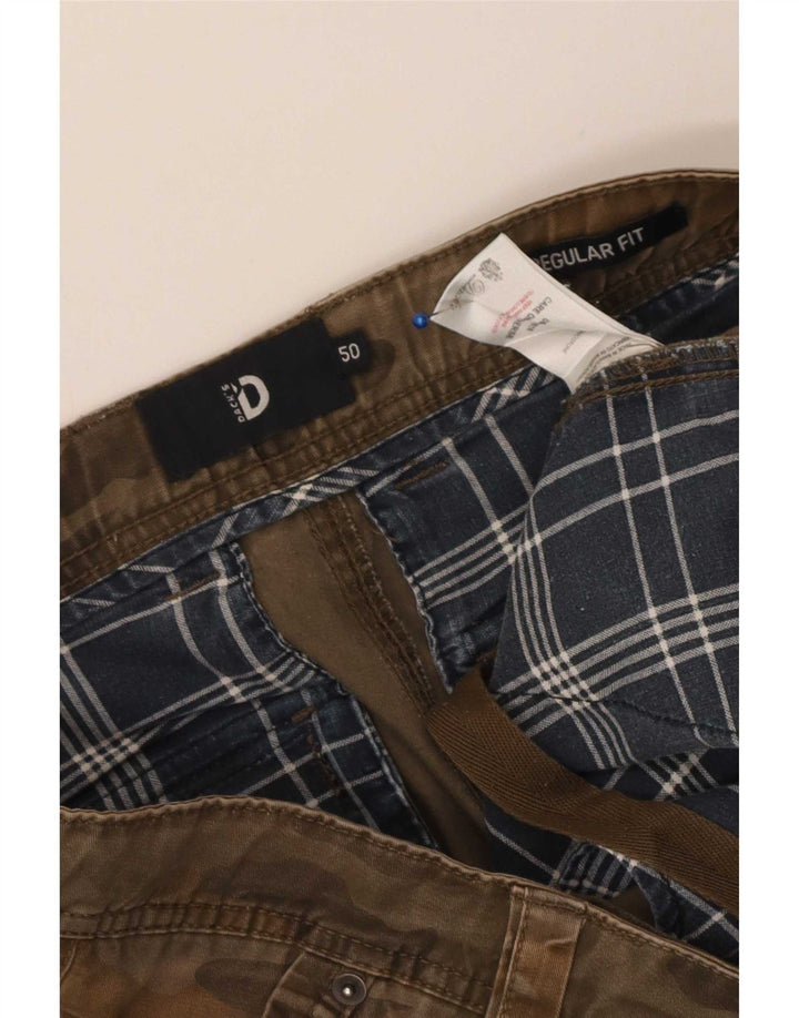 Dack's Regular Fit Cargo kratke hlače IT 50 Large W36 smeđe kamuflažne