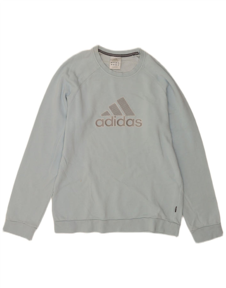 Adidas muška majica s grafičkim motivima, mali plavi pamuk