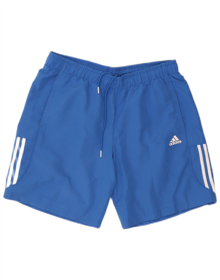Adidas muške sportske kratke hlače Climalite veliki plavi poliester