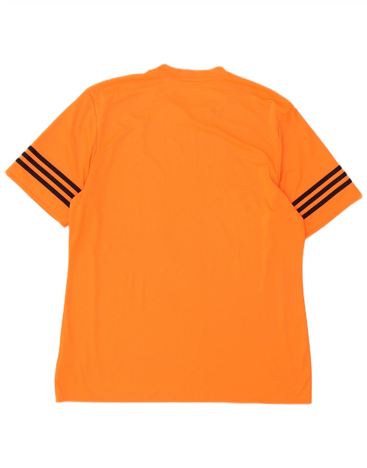 Adidas muška majica Climalite Top XL narančasti poliester