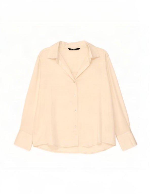 Zara ženska košulja UK 16 Large Off White