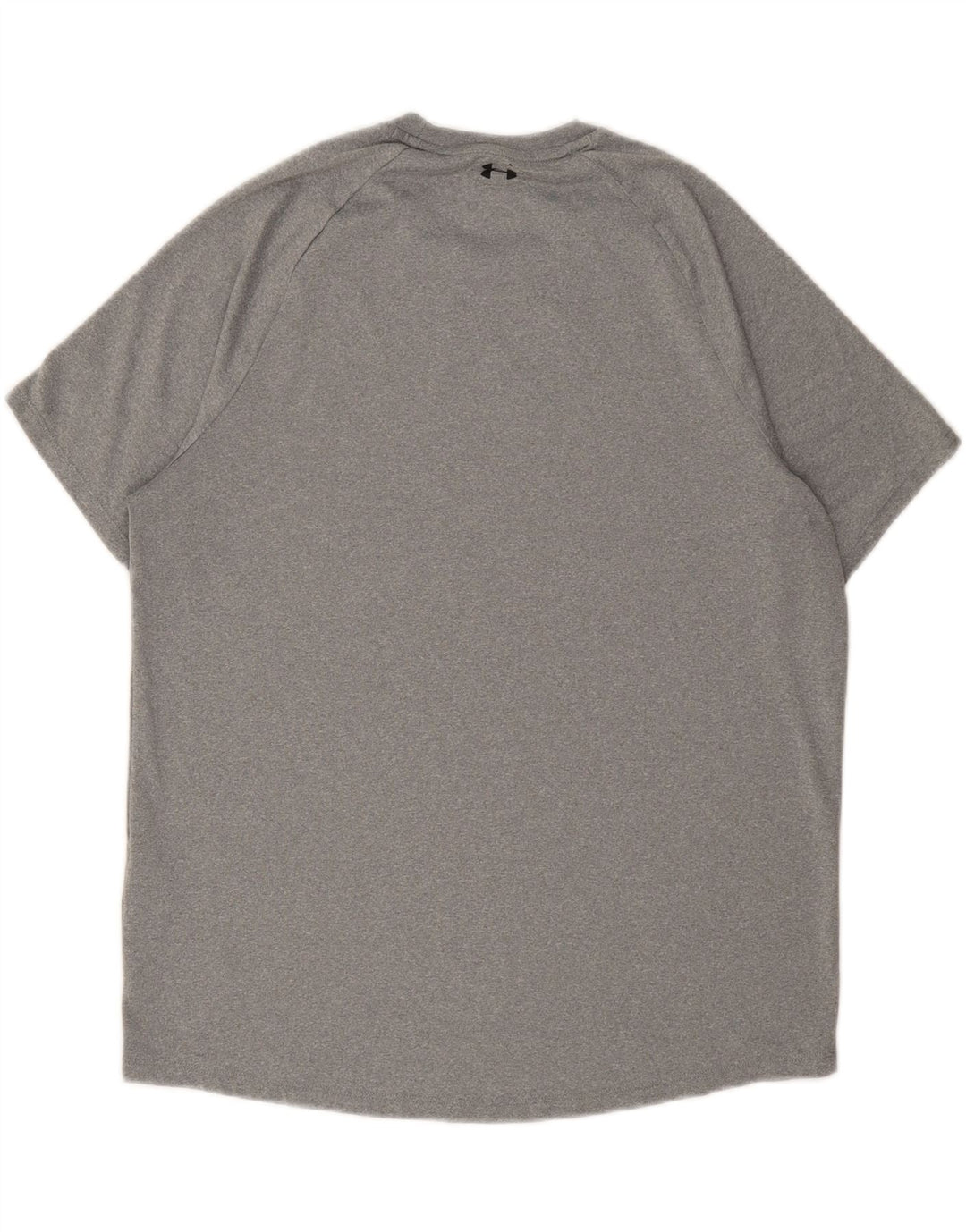 UNDER ARMOUR Mens Heat Gear T-Shirt Top Medium Grey Polyester