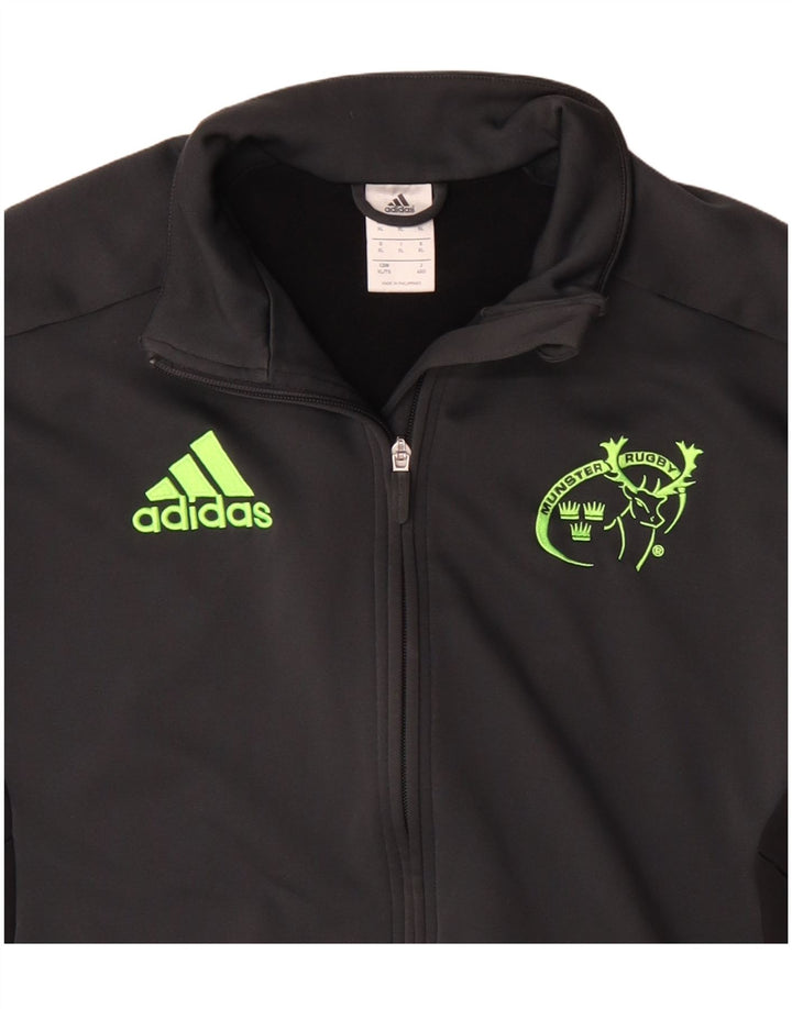 Adidas Munster Rugby trenirka gornja jakna XL crni poliester