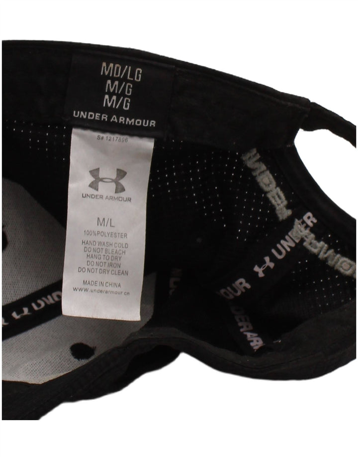 Under Armour muška bejzbolska kapa srednje veličine/velika crna od poliestera