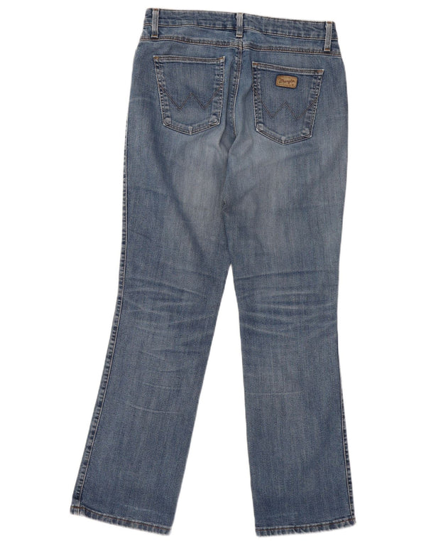 WRANGLER Ženske Bootcut traperice W33 L30 Plavi pamuk