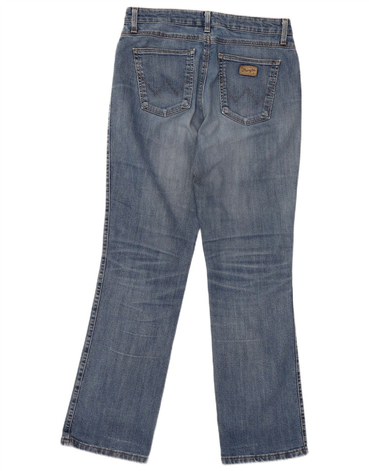 WRANGLER Ženske Bootcut traperice W33 L30 Plavi pamuk