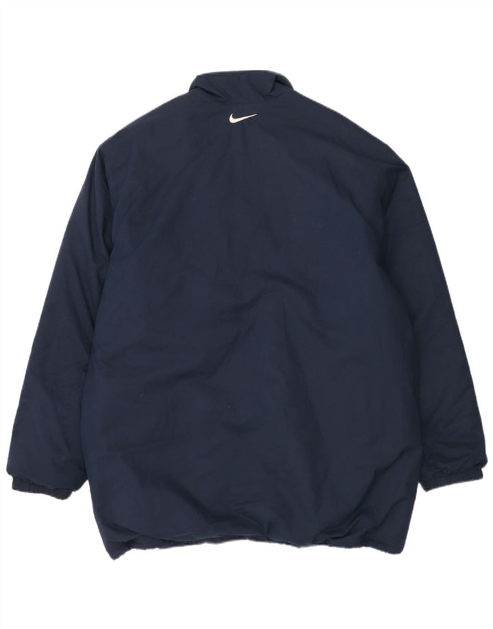 Nike muška jakna vjetrovka UK 45/47 XL tamnoplava poliester